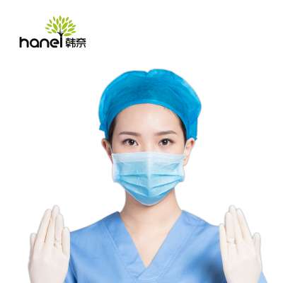 disposable face  mask effectively blocks inhalation of bacteria